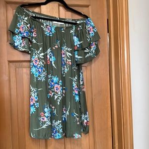 Off the shoulder blouse